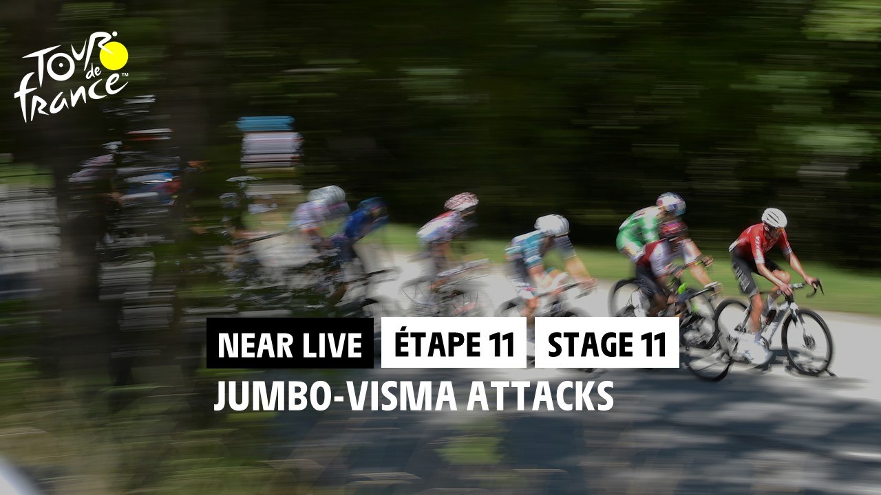 Jumbo-Visma attacks - Étape 11 / Stage 11 - #TDF2022
