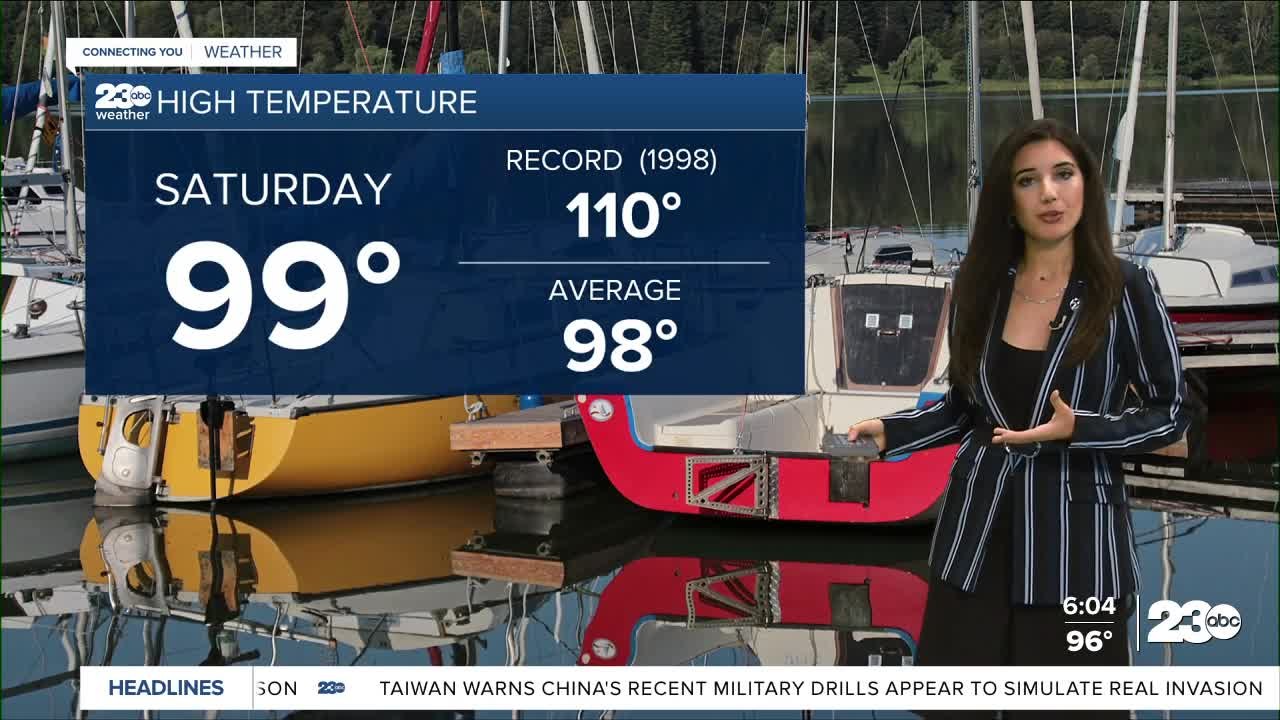 Kern County finally sees double digit temperatures