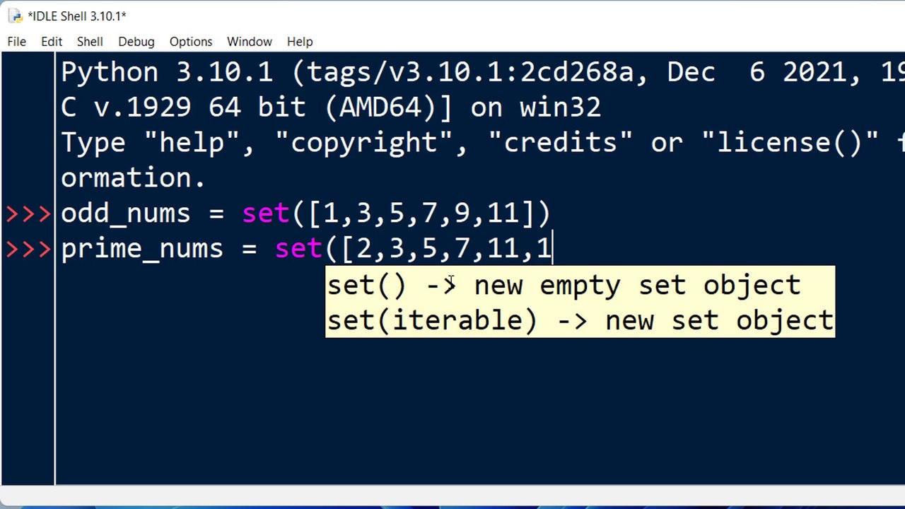 How to find symmetric difference of two sets in Python