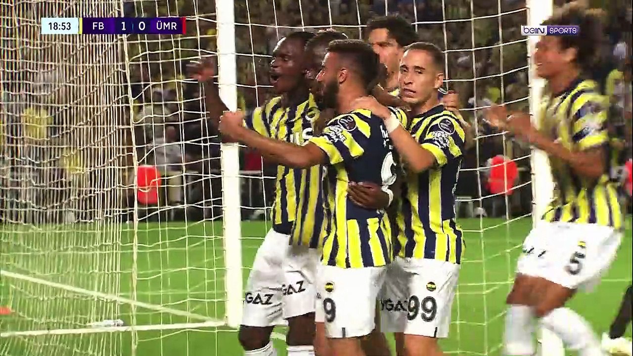 Fenerbahçe 3-3 HangiKredi Ümraniyespor Maçın Geniş Özeti ve Golleri