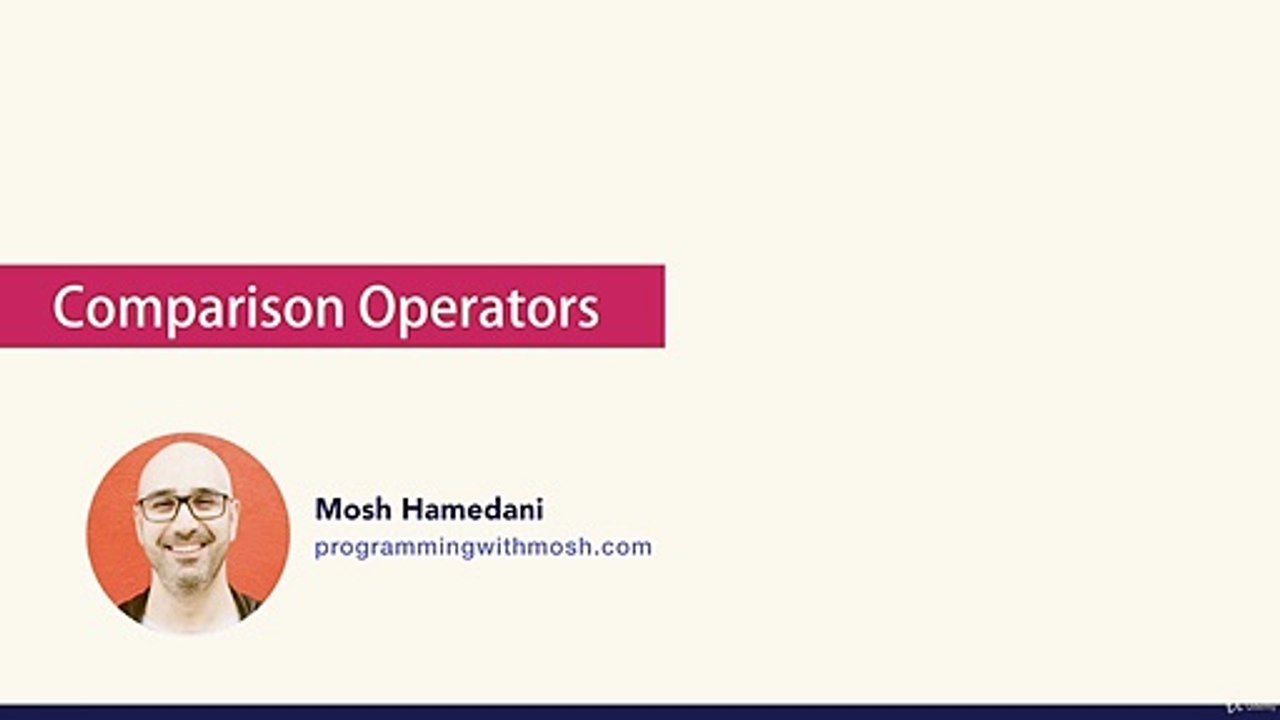 Comparison Operators