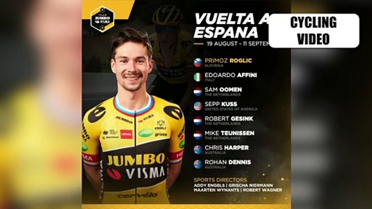Jumbo-Visma Announce Team For 2022 La Vuelta a Espana