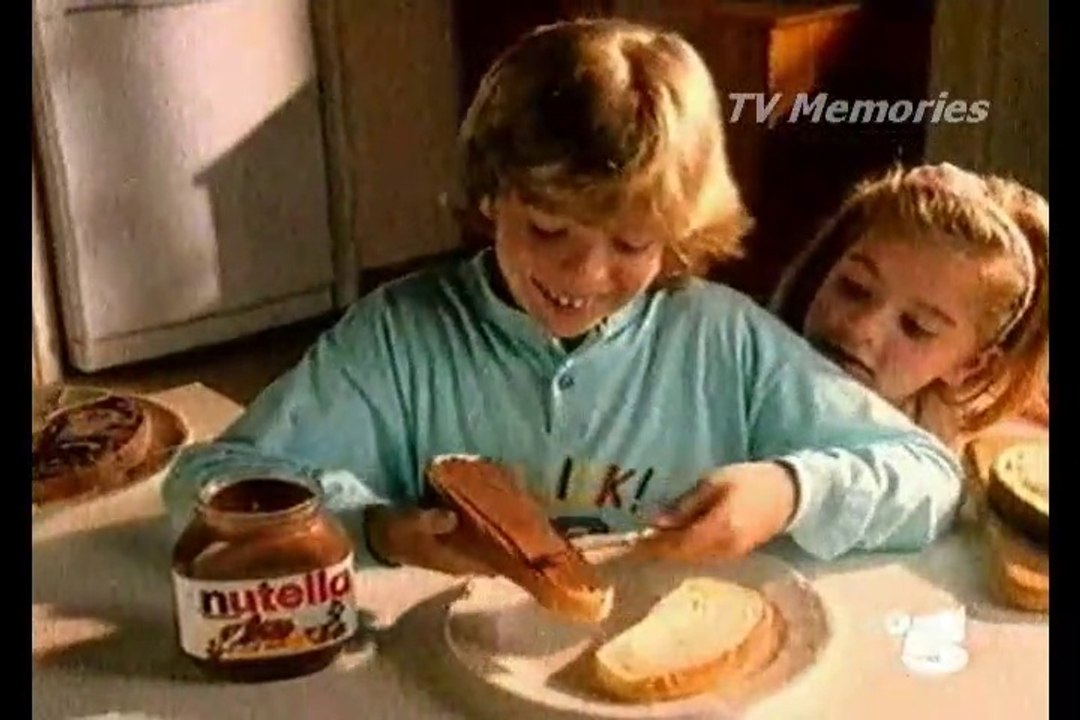 NUTELLA - spot anni '90 (novembre 1995)