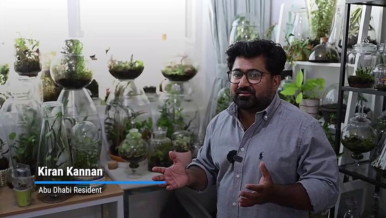 Kiran explain what is a terrarium