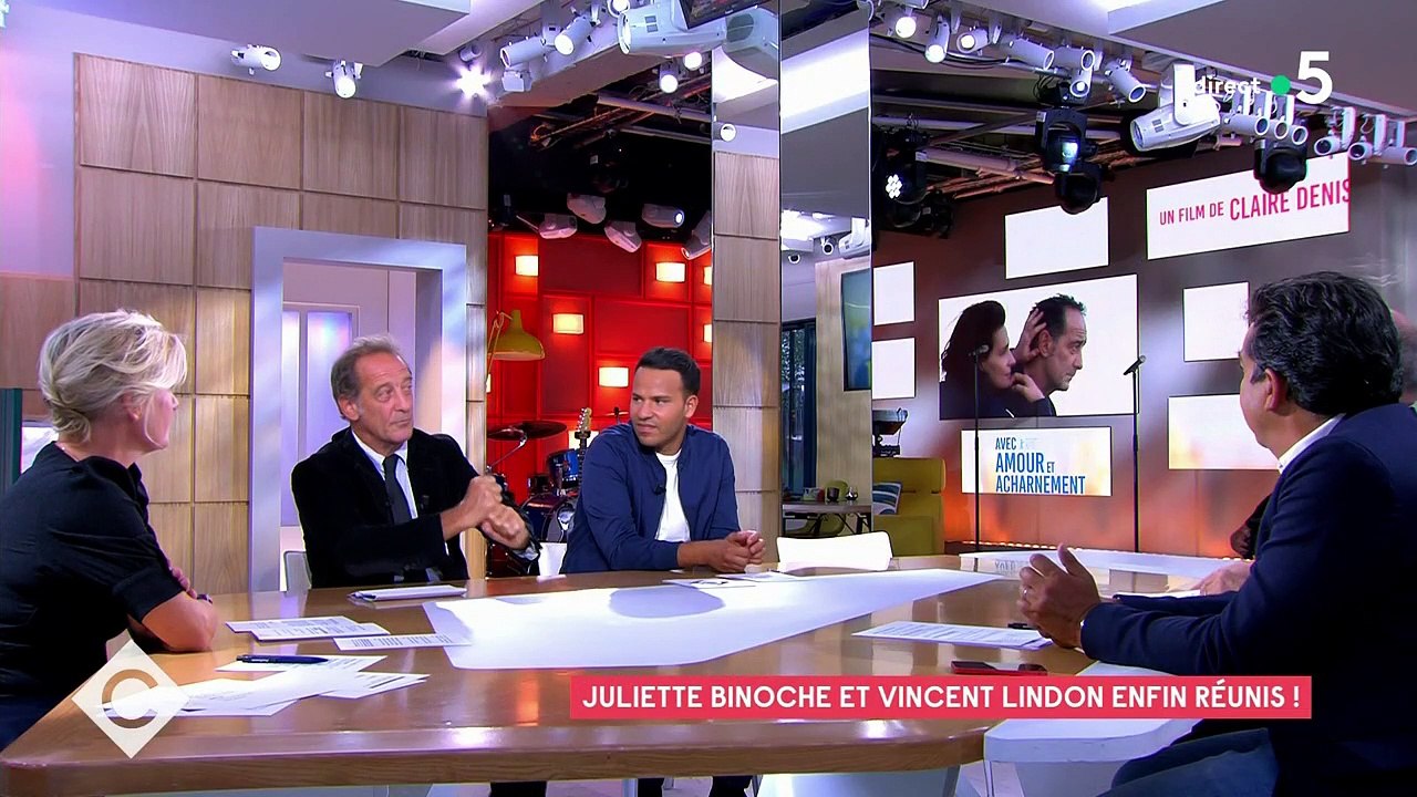 Vincent Lindon dans l'émission "C à Vous", sur France 5.