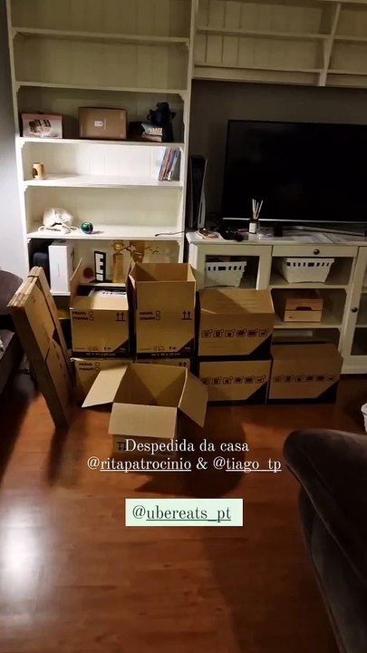 Rita Patrocínio e Tiago Teotónio Pereira mostram o último dia na casa antiga