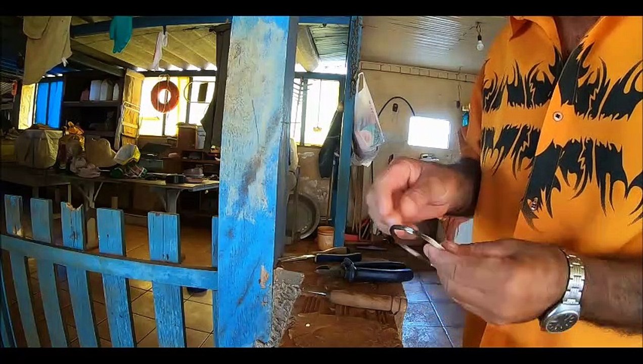 EMPATAR ANZOL COM CABO DE AÇO RIGIDO E NÓL DE ANZOL , SIMPLES E FÁCIL !!!