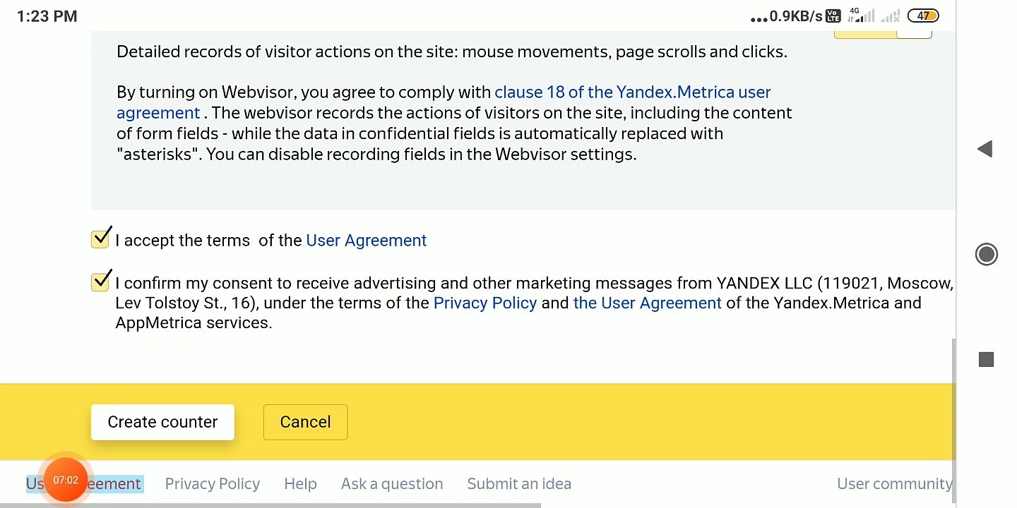 Yandex metrica tag create kaise kare aur link kaise kare 2022 ?  27