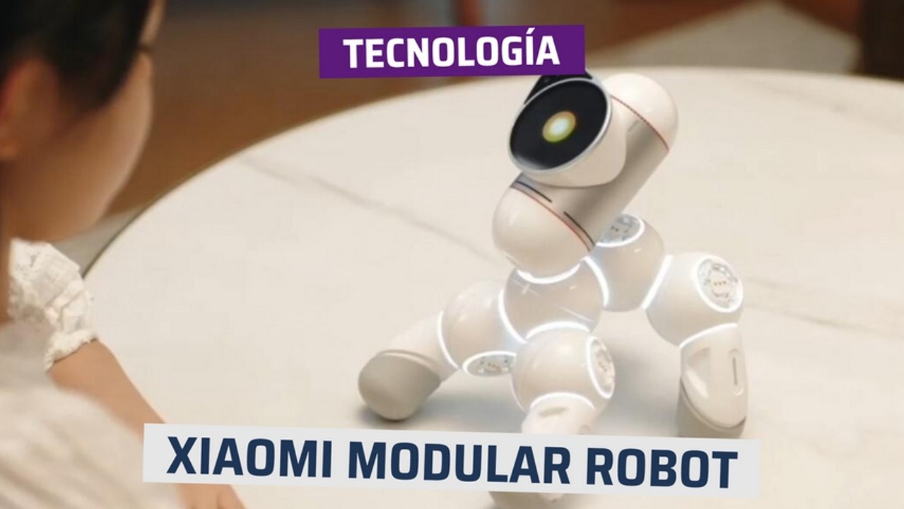 Xiaomi Lanzamiento de Robot Modular Personalizable