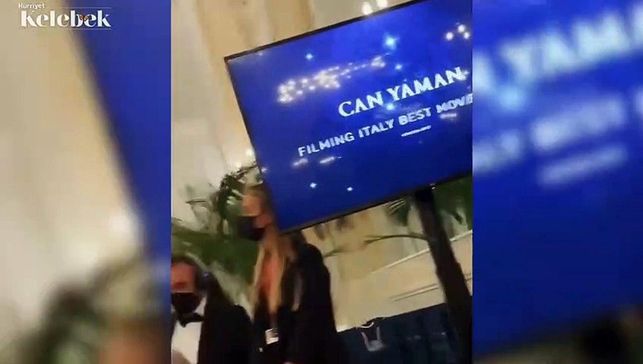 Venedik’te Can Yaman fırtınası