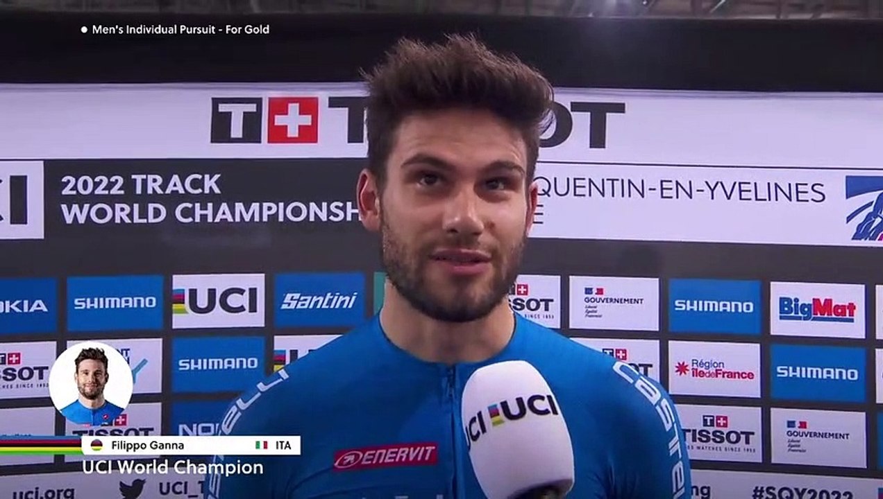 Championnats du Monde 2022 - Piste - Filippo Ganna unstoppable : "Simply amazing !"