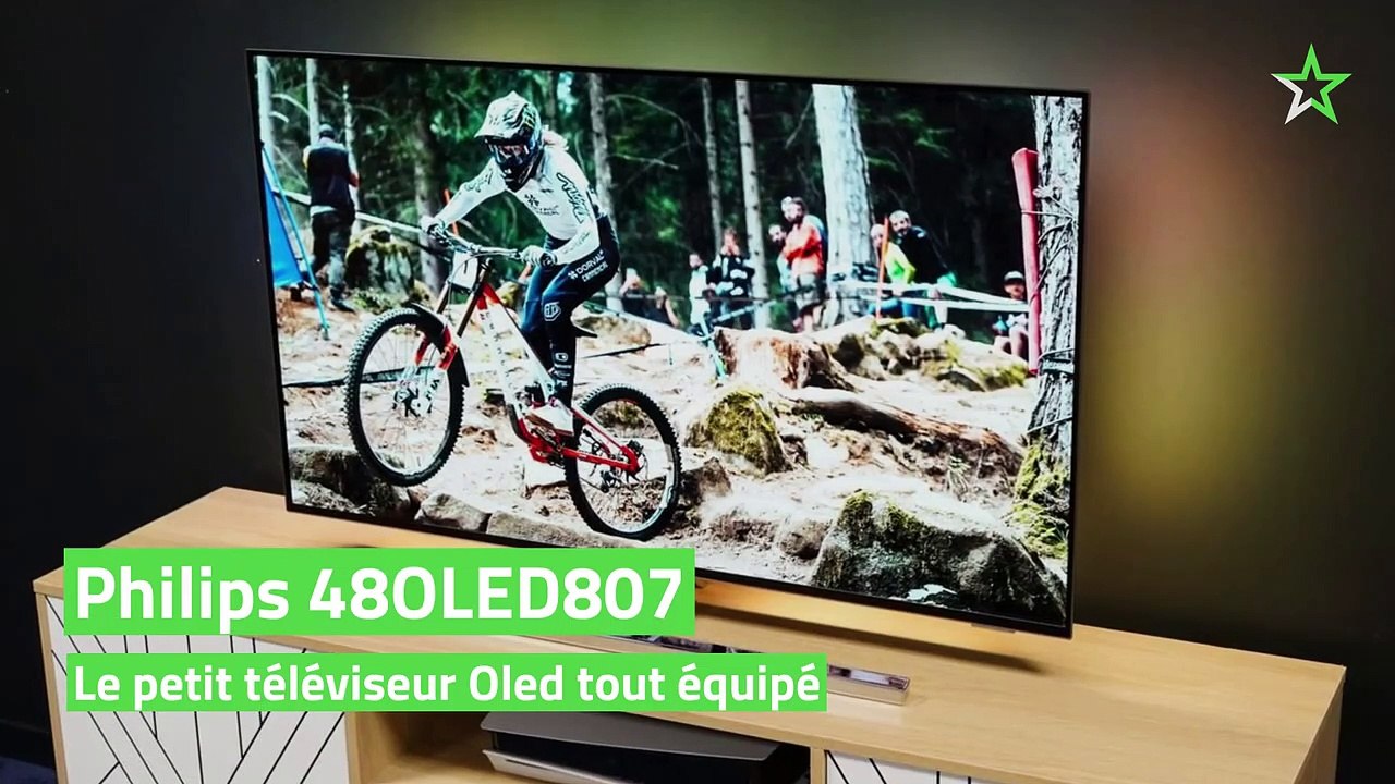 Test du Philips 48OLED807 : un téléviseur OLED compact et complet