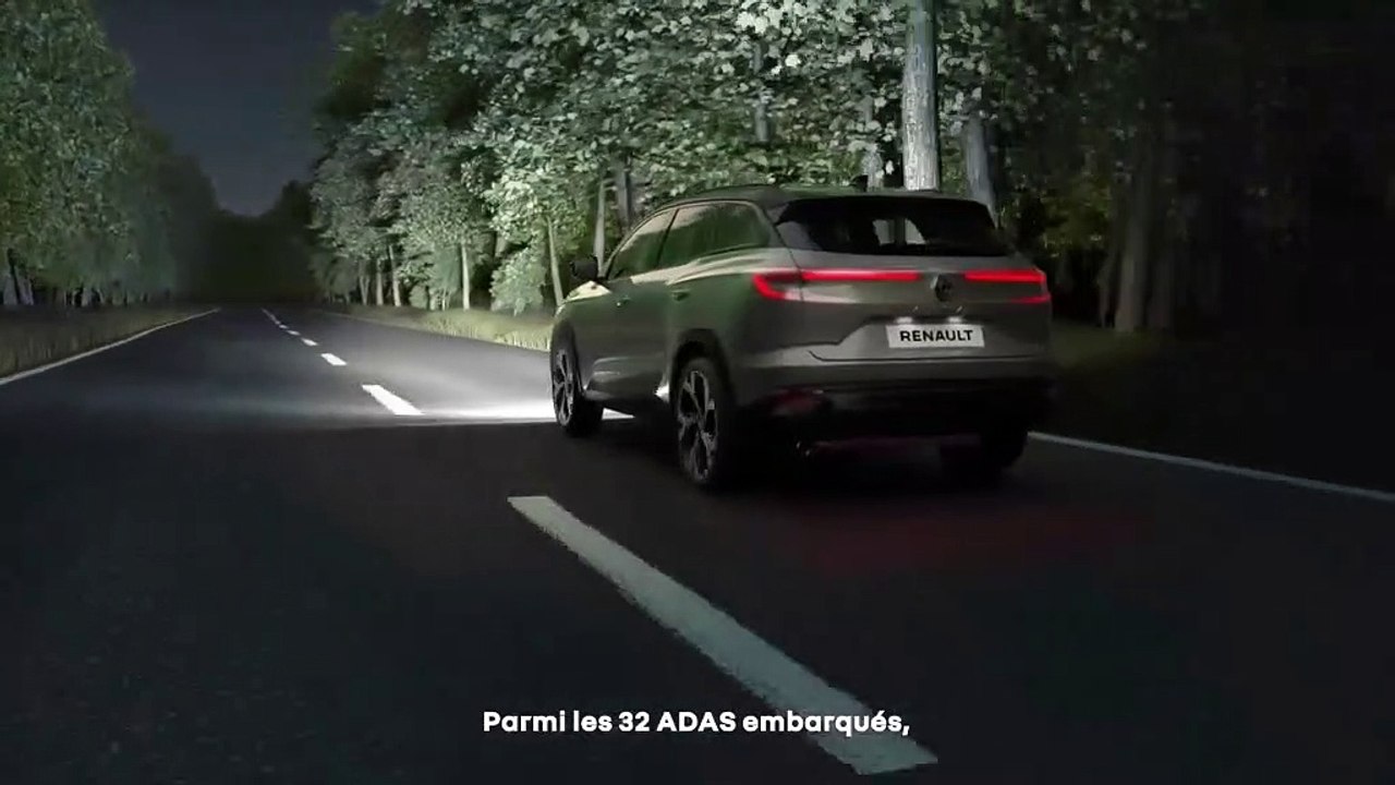 Projecteurs Matrix LED SUV compact Renault Austral