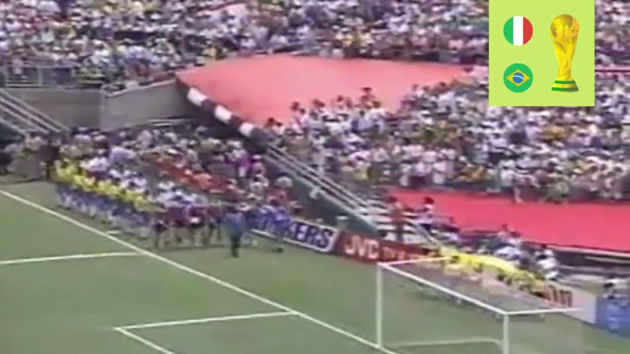 Brazil vs Italy 1994 World Cup Final: First Half Highlights 🇧🇷🇮🇹