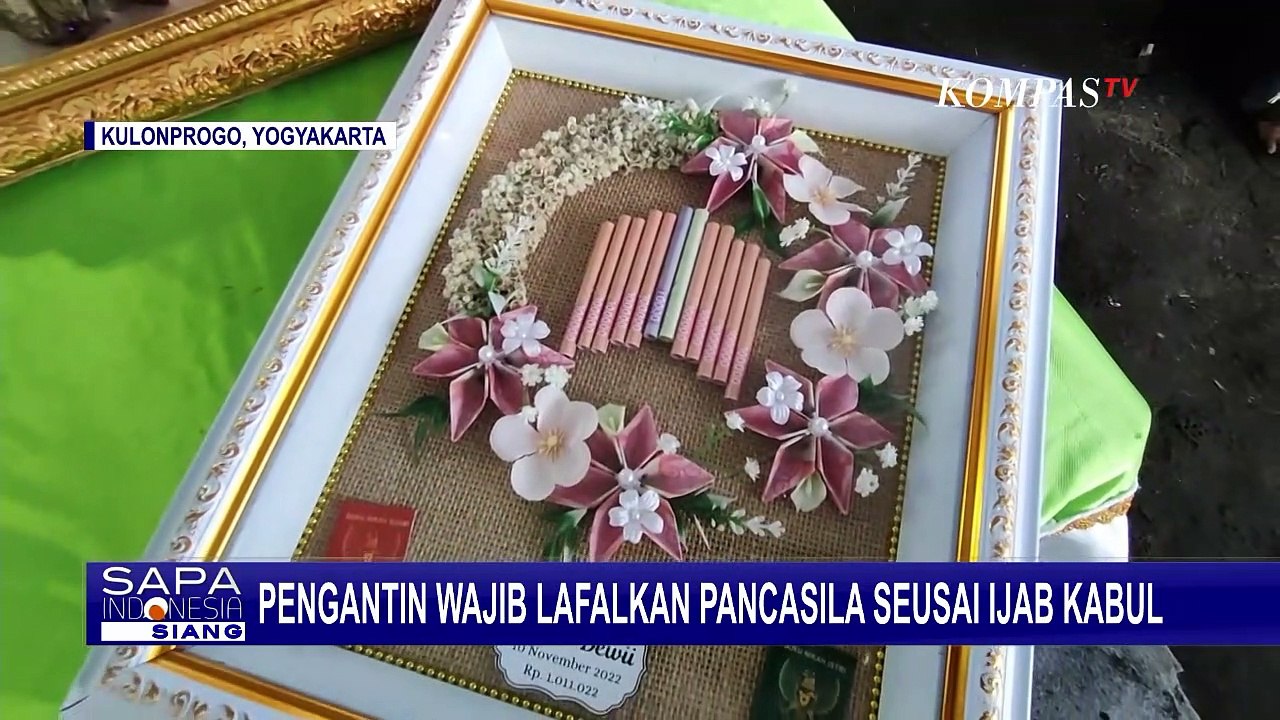 Pengantin Wajib Lafalkan Pancasila dan Nyanyikan Garuda Pancasila Usai Ijab Kabul!