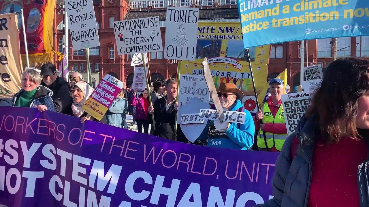 Enough is Enough protest in Blackpool
