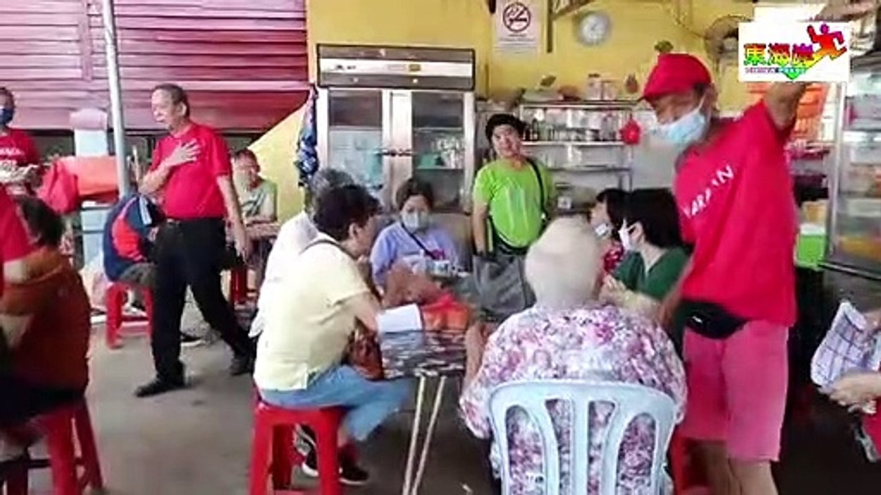 候选人巴刹拜票 超级星期天 好热闹