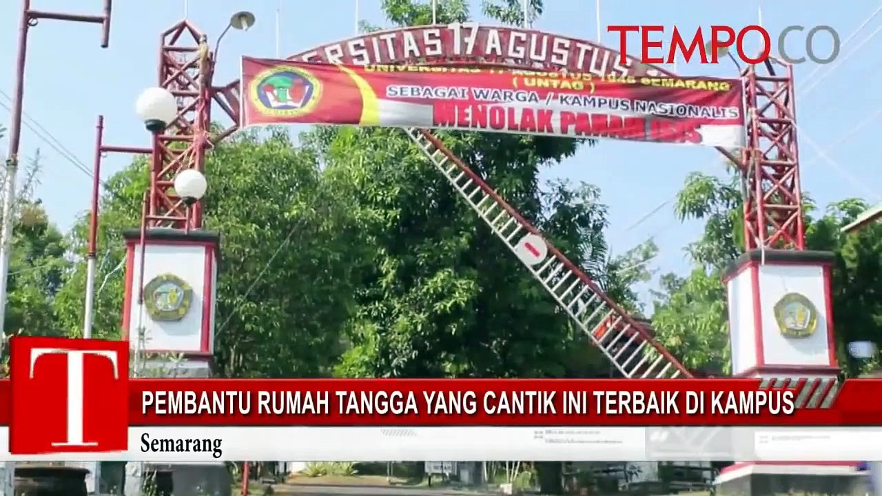 Pembantu Rumah Tangga yang Cantik Ini Terbaik di Kampus