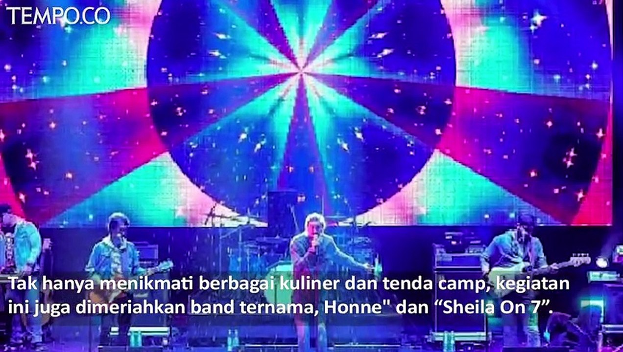 Begini Semarak LaLaLa Fest di Hutan Pinus Cikole Bandung