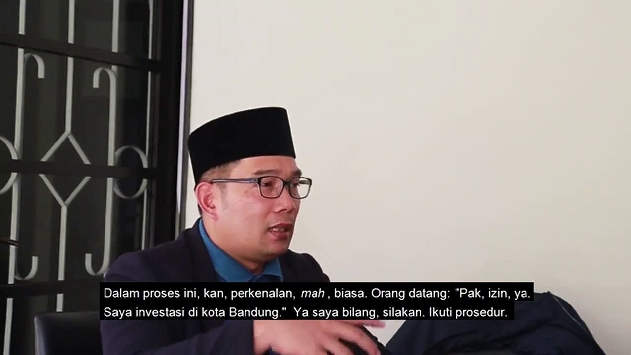 Wawancara Ridwan Kamil