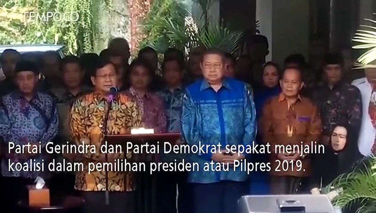 Ini Hasil Pertemuan SBY - Prabowo