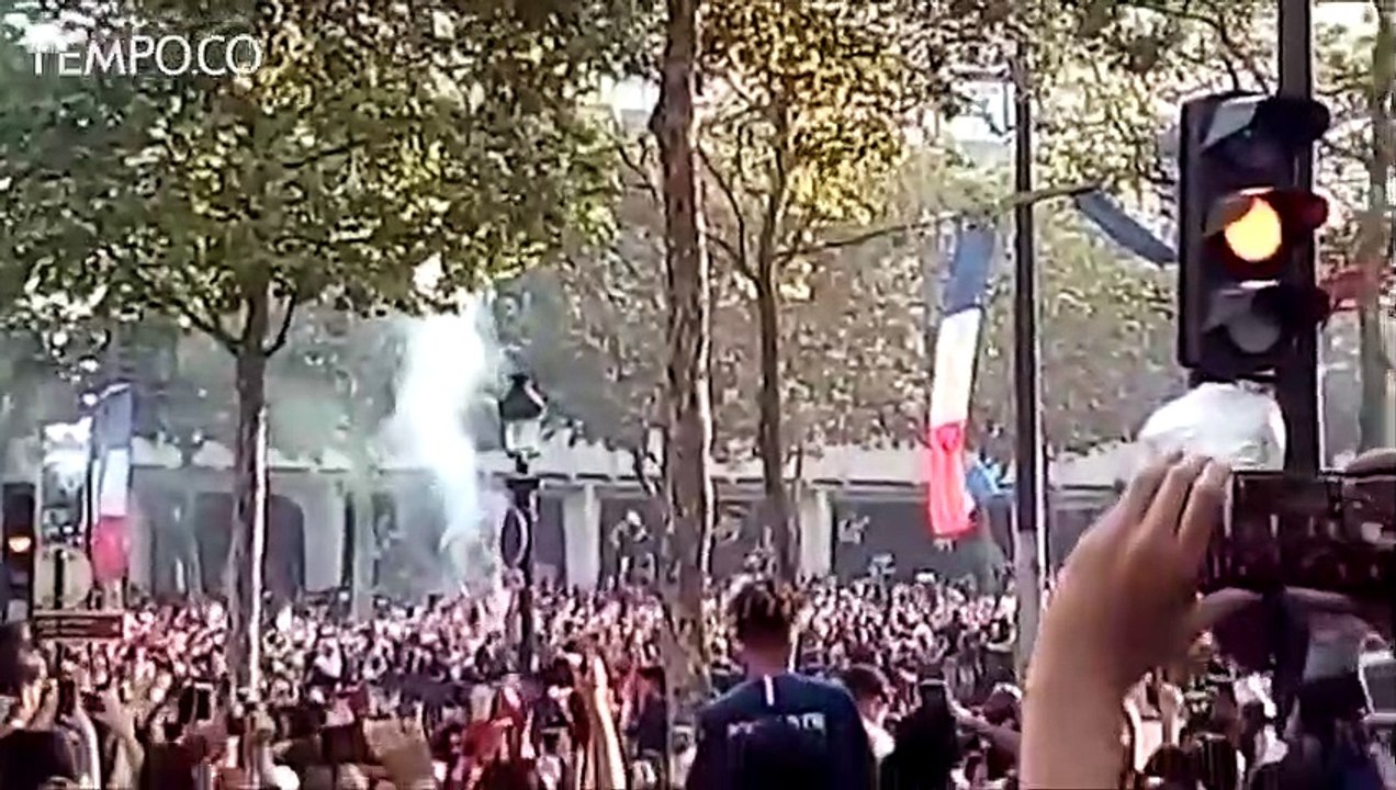 Heboh Warga Prancis Sambut Timnas