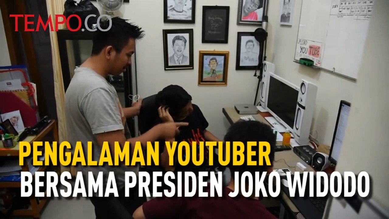 Pengalaman Youtuber Bersama Presiden Joko Widodo