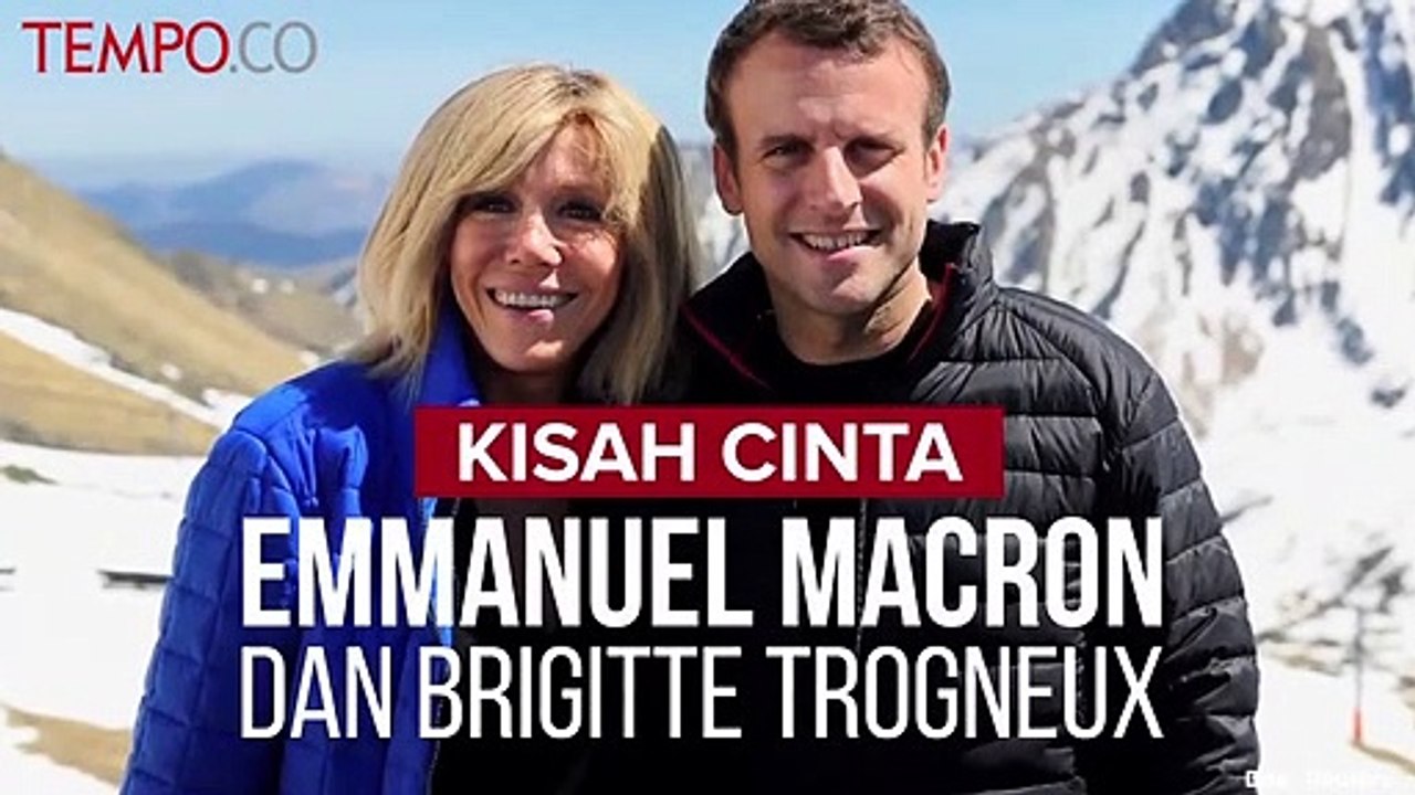 Kisah Cinta Inspiratif Presiden Prancis Emmanuel Macron dan Istrinya Brigitte Trogneux 💖