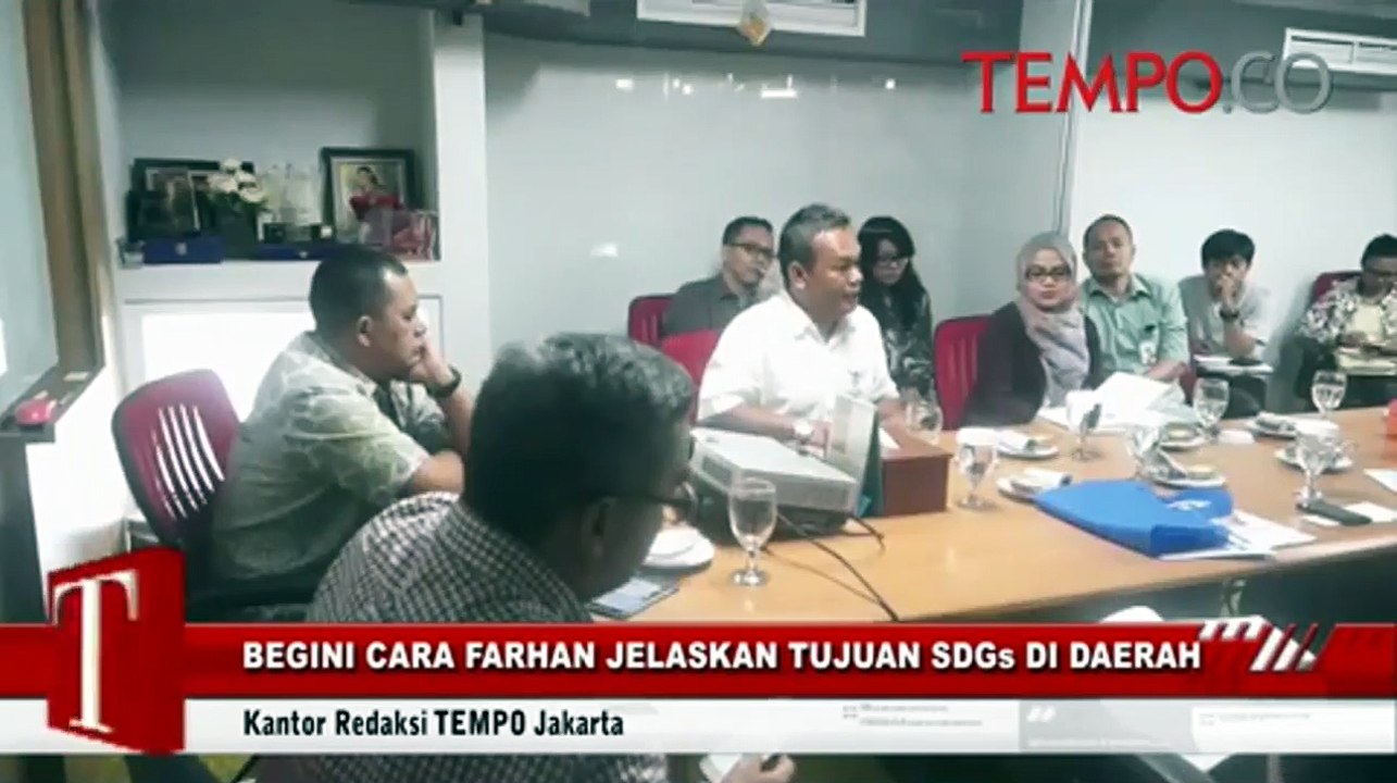Begini Cara Farhan Jelaskan Tujuan SDGs di Daerah