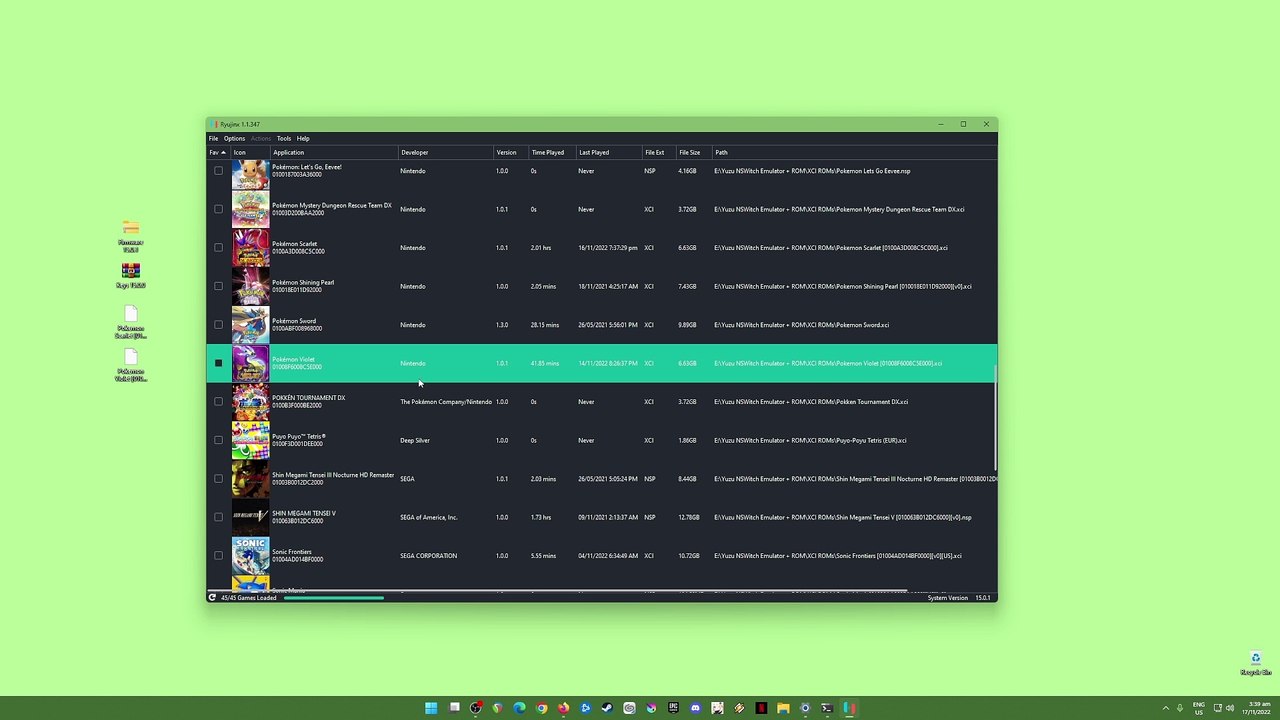 How to Install Pokémon Scarlet and Violet on Ryujinx (Switch Emulator)