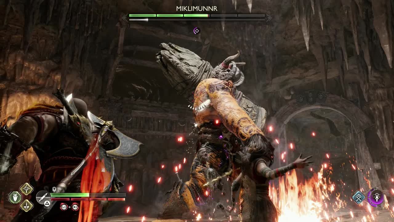 God of War Ragnarok : Boss Miklimunnr