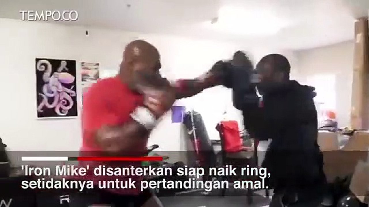 Saat Mike Tyson Latihan Tinju