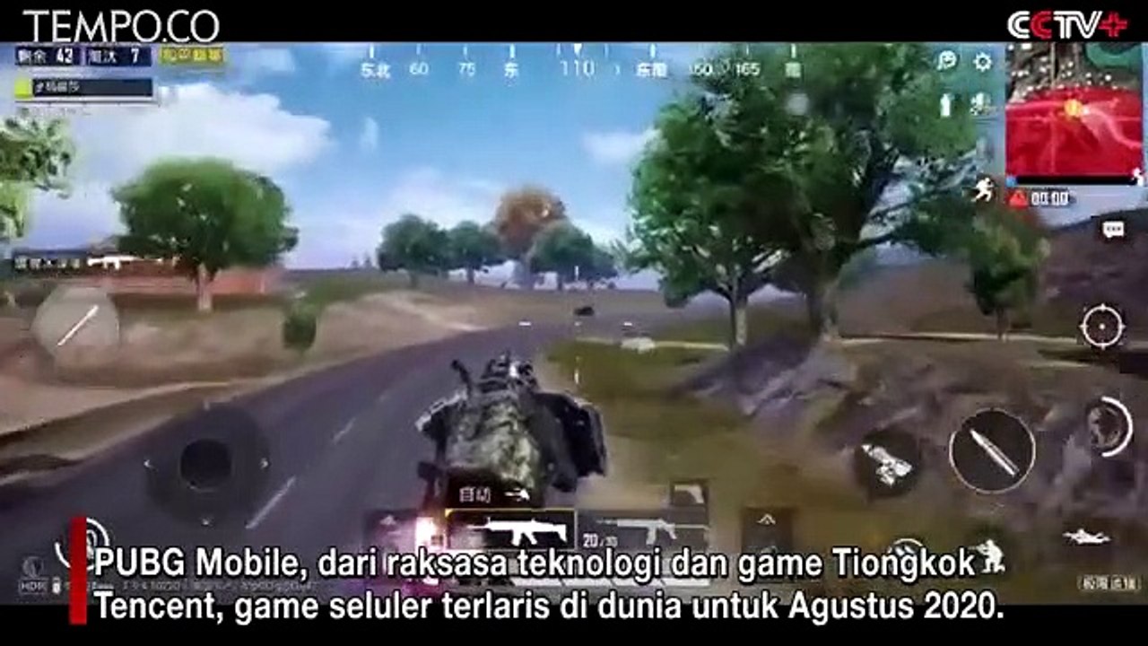 PBUG Mobile dari Tencent Cina, Game Terlaris di Dunia Periode Agustus 2020