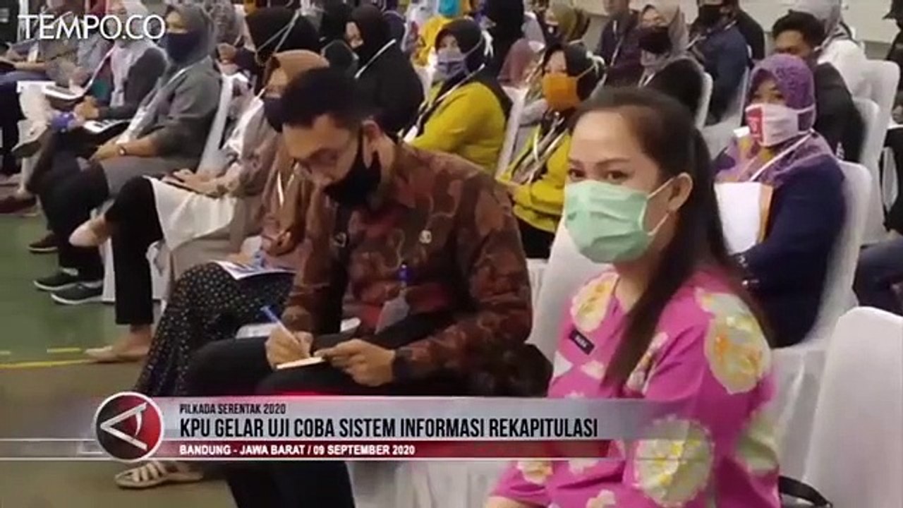 KPU Uji Coba Sistem Informasi Rekapitulasi Pilkada 2020