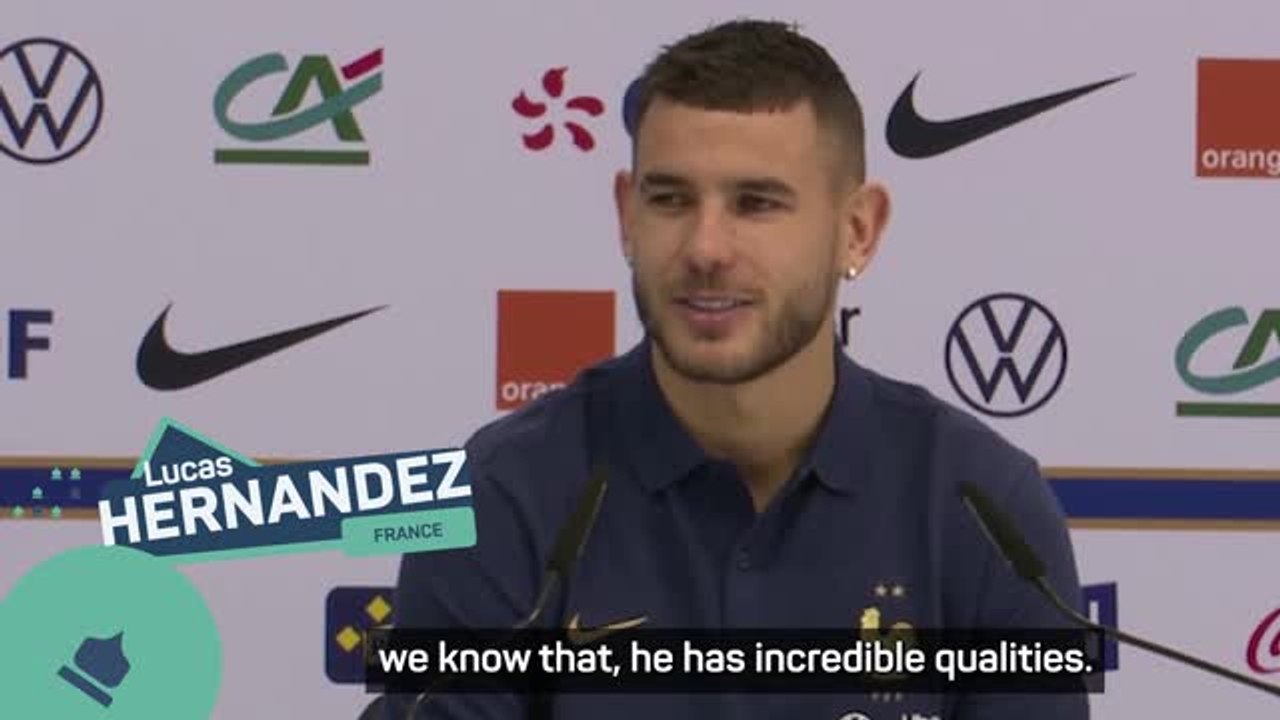 Lucas Hernandez 'honoured' to play alongside Kylian Mbappe