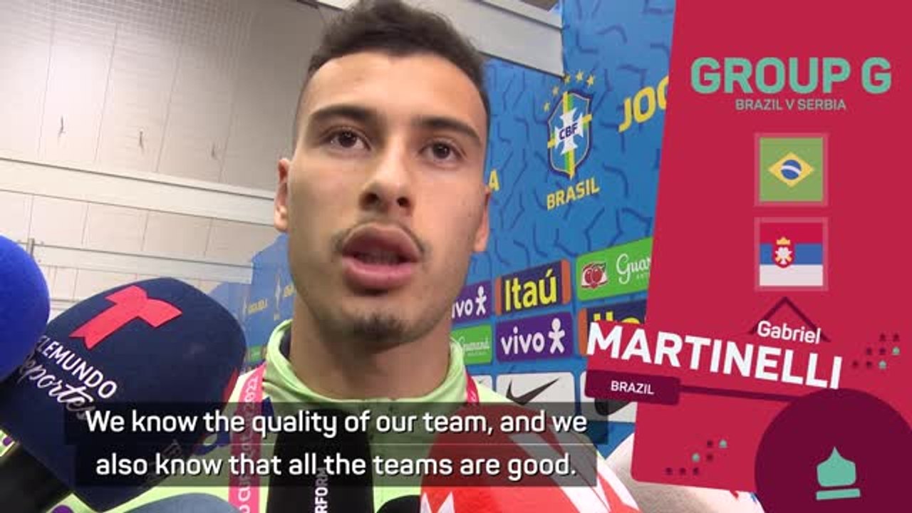 Brazil enter every competition as favourites - Martinelli