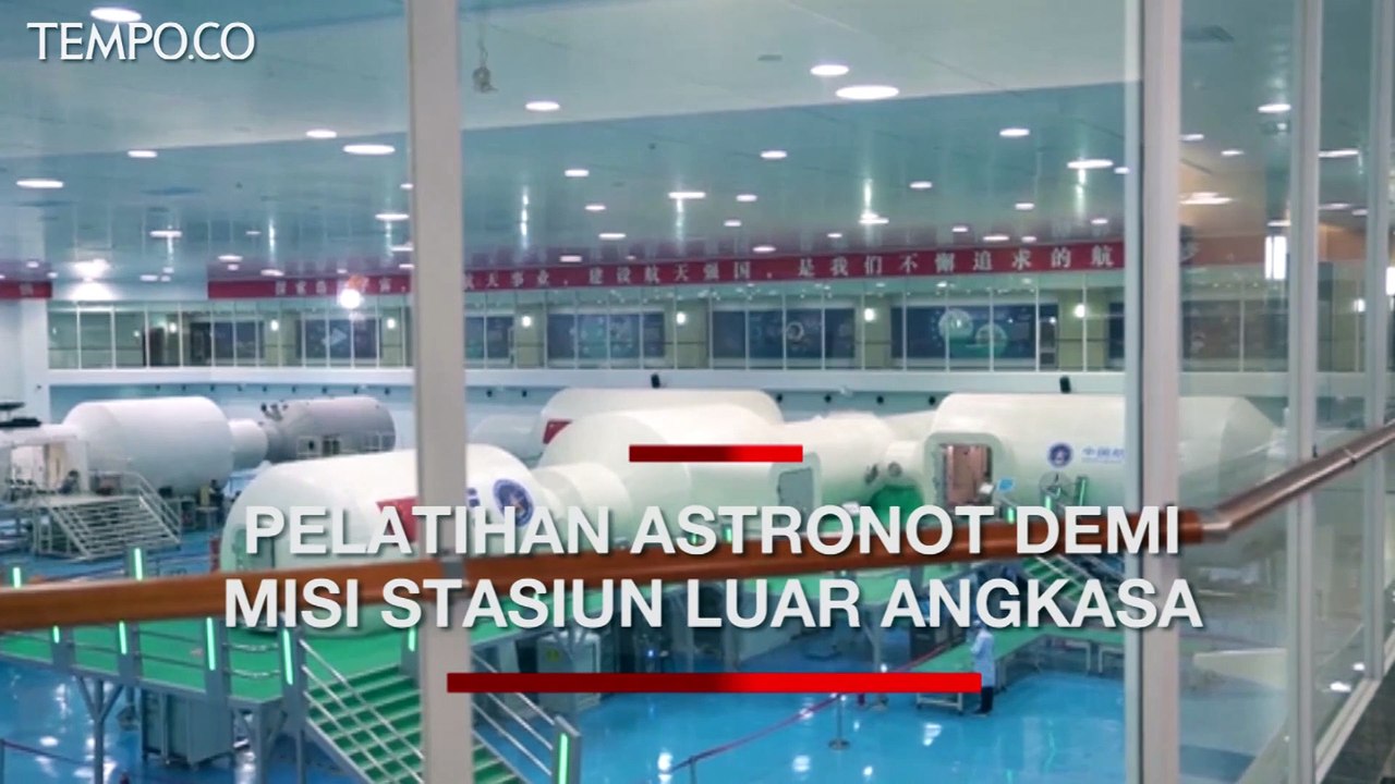 Melihat Pelatihan Astronot untuk Misi Stasiun Luar Angkasa