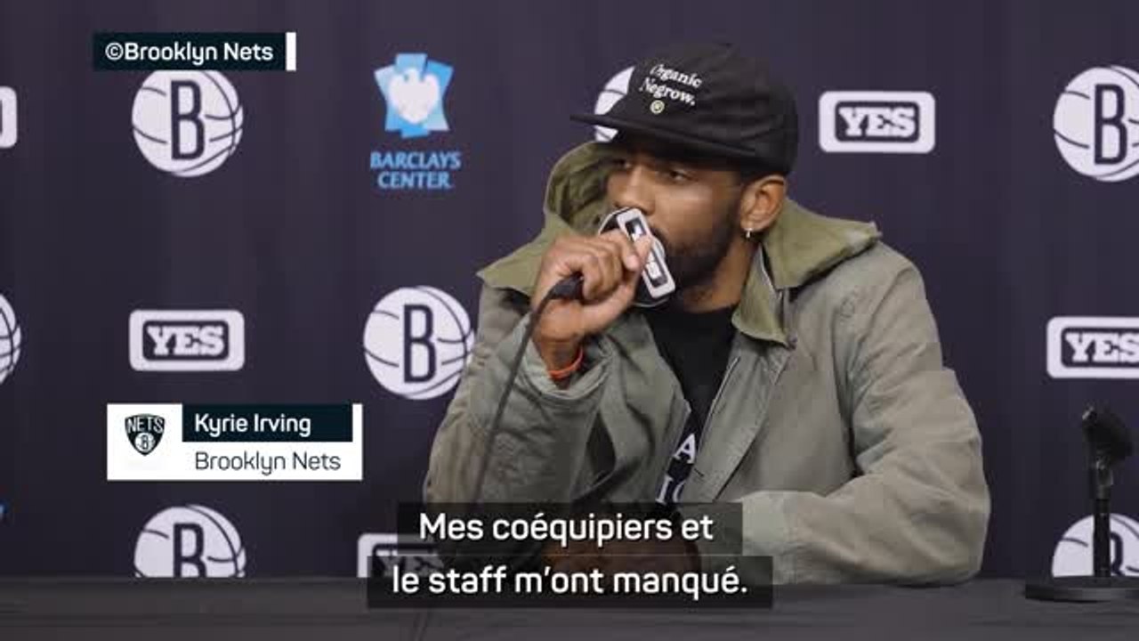 Nets - Irving n'a jamais douté qu'il reviendrait pour les Nets