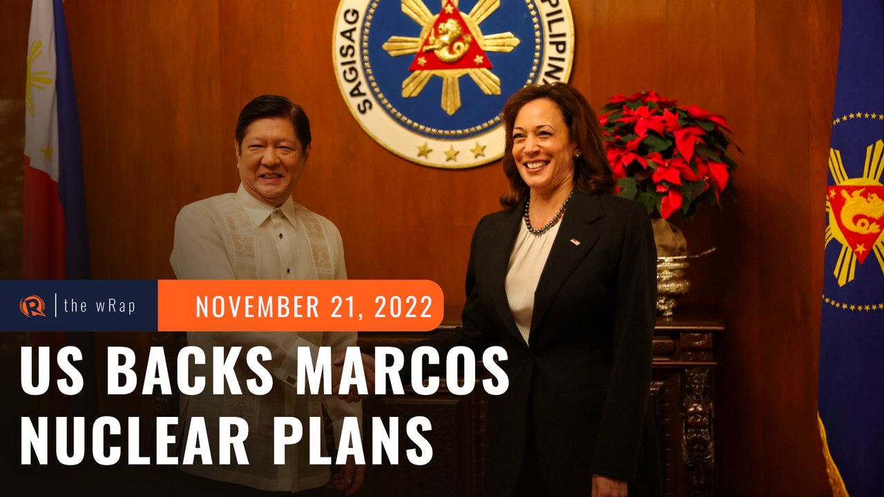 Marcos’ pricey nuclear power dreams get boost from US
