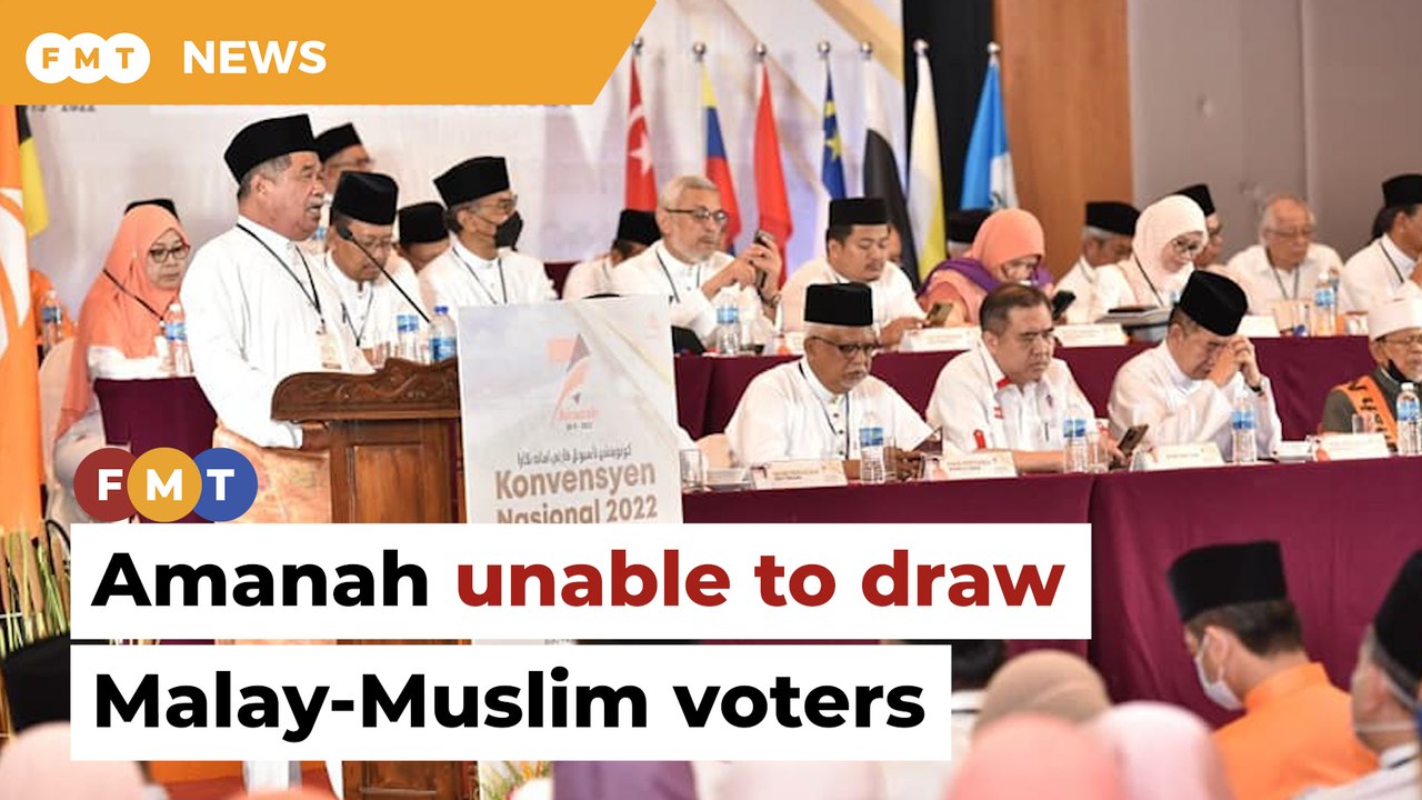 Amanah seen as traitors by Malay-Muslim voters, says analyst