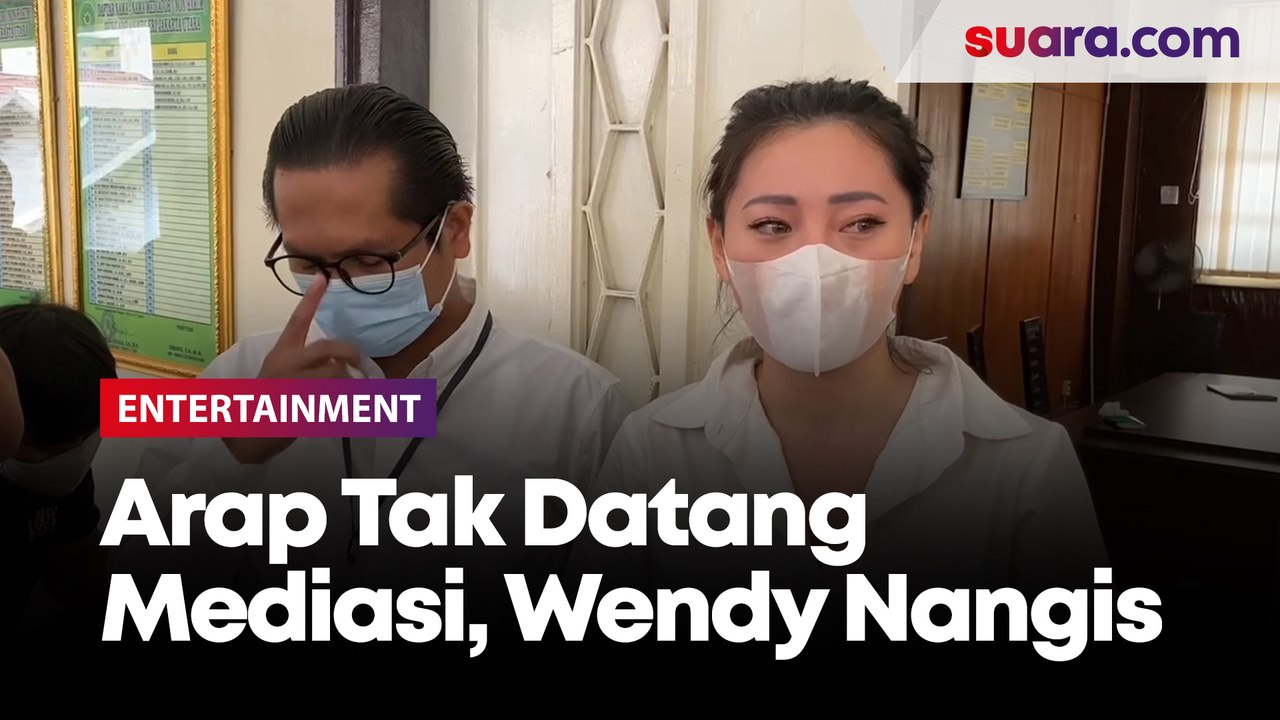 Reza Arap Tak Datang Mediasi, Wendy Walters Nangis Merasa Dipermainkan