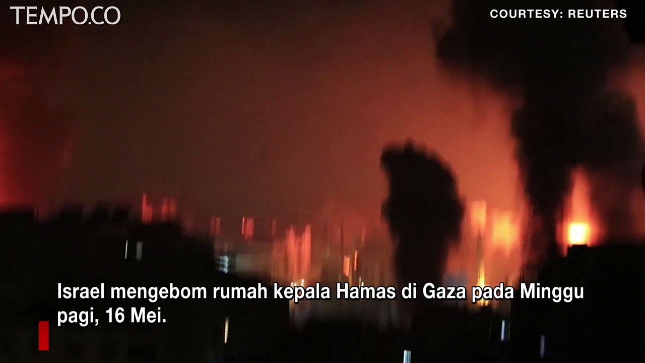 Israel Mengebom Rumah Kepala Hamas di Gaza saat Pertempuran Hari Ketujuh