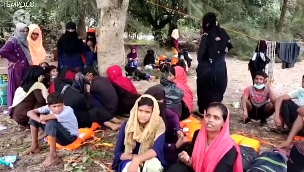 Tujuan ke Malaysia, 81 Pengungsi Rohingya Terdampar di Aceh
