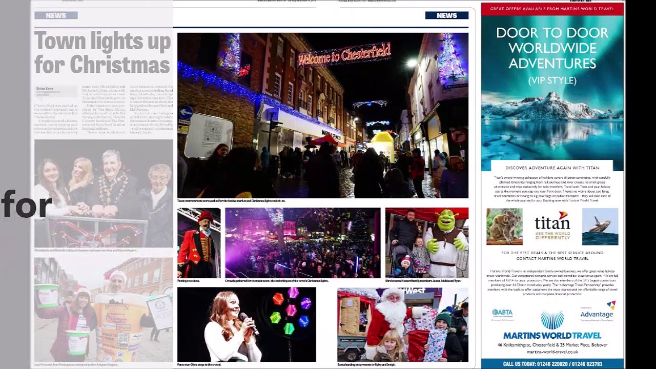 Inside this weeks Derbyshire Times 23rd November