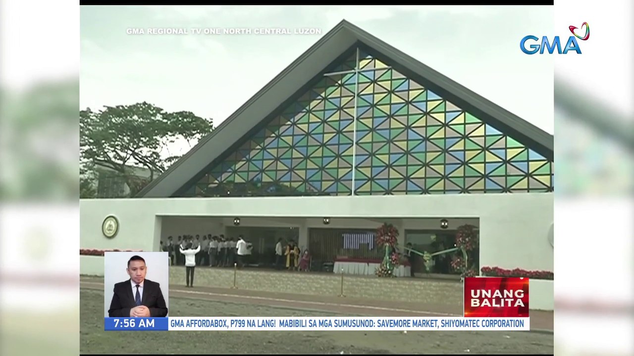 Bagong university chapel ng Wesleyan Universty Philippines, modern-classical ang disenyo | UB