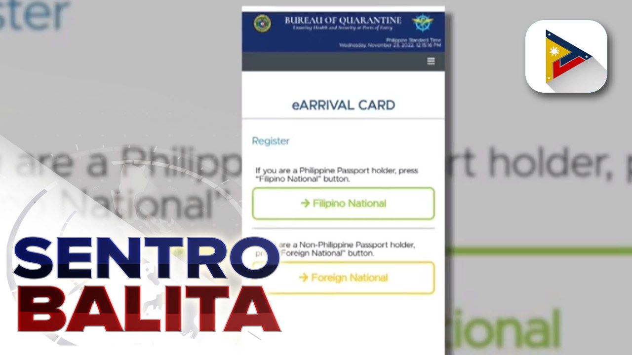 Ang 4 steps sa pagkuha ng E-Arrival Card sa official website ng BOQ, alamin para makaiwas mula sa scam