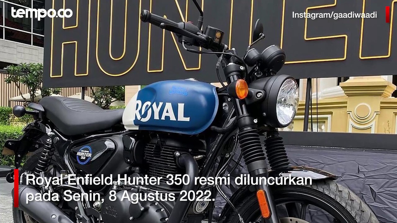 Royal Enfield Hunter 350 Diperkenalkan, Harga Mulai Rp 28 Juta