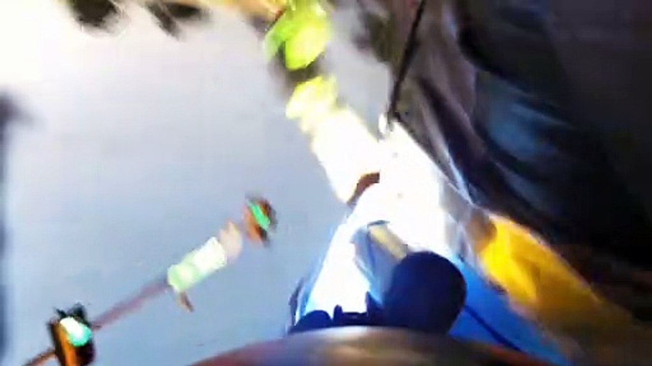 Red Light Runner Hits Motorcyclist