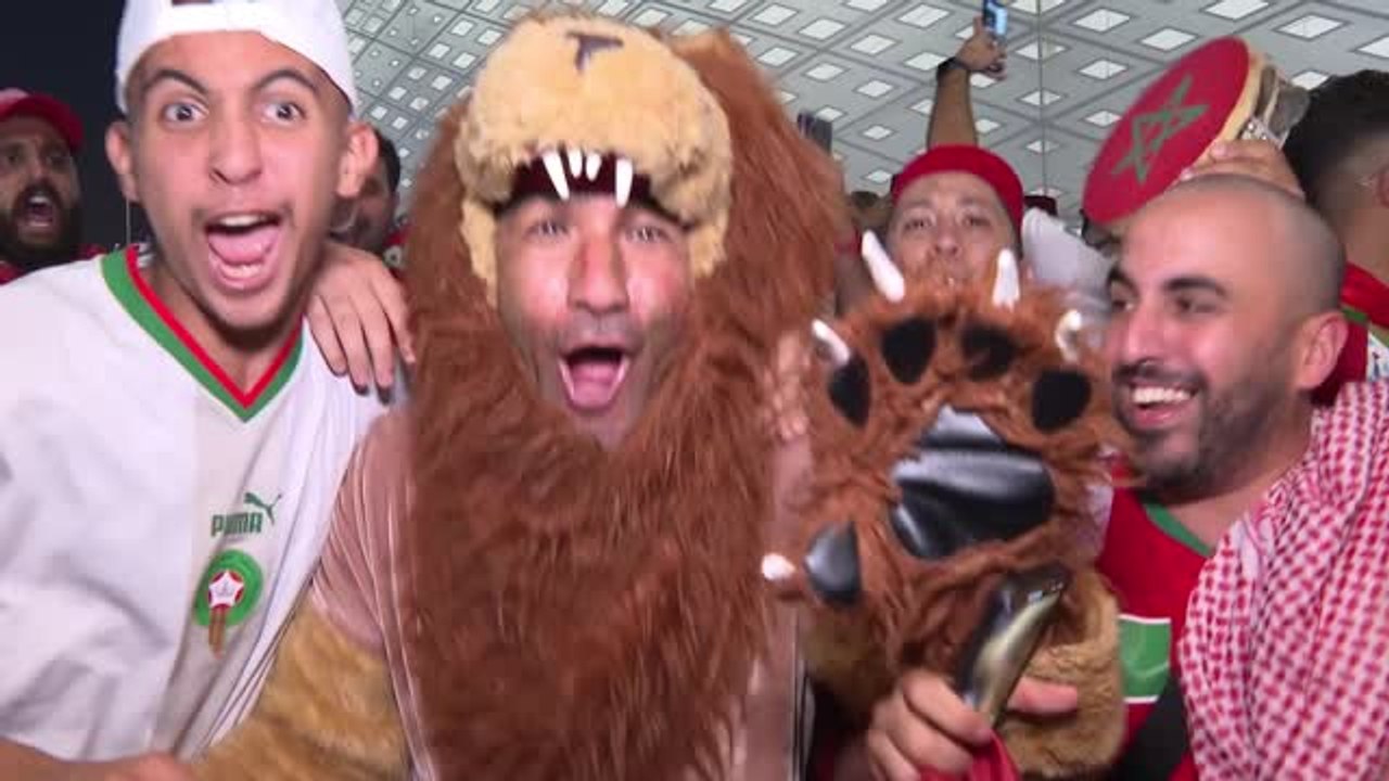 Belgium 0-2 Morocco: Atlas Lions explode with joy