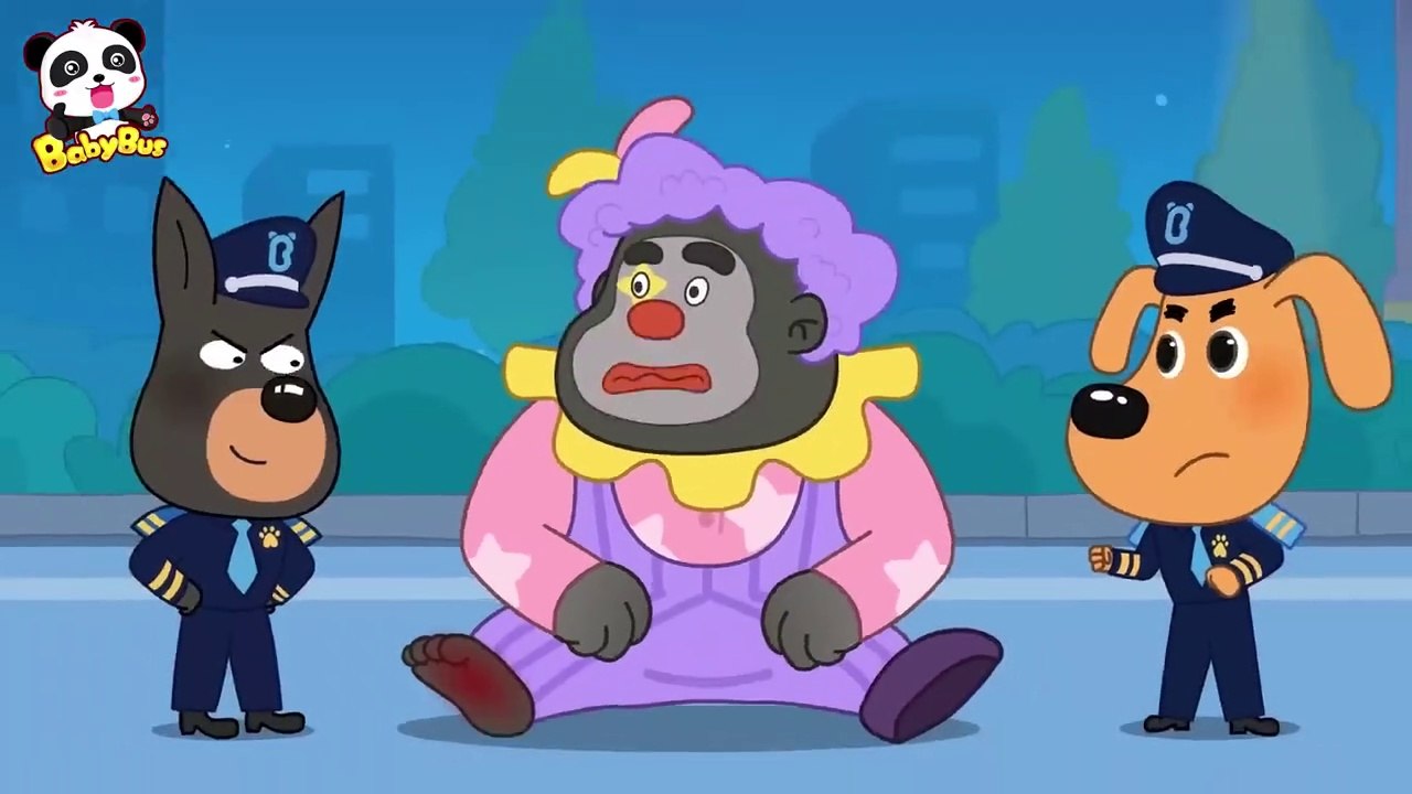 Monster on the Street | Kids Cartoon | Sheriff Labrador | BabyBus